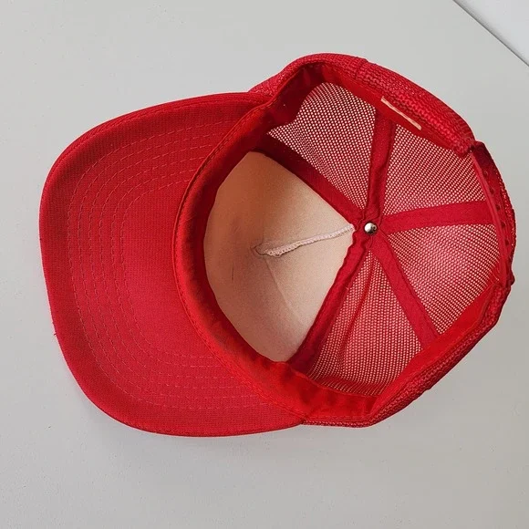 Vintage Shelmar Stock Farm Trucker Hat Cap Snapback 80s Farmer Farming Cows Beef - Picture 7 of 15